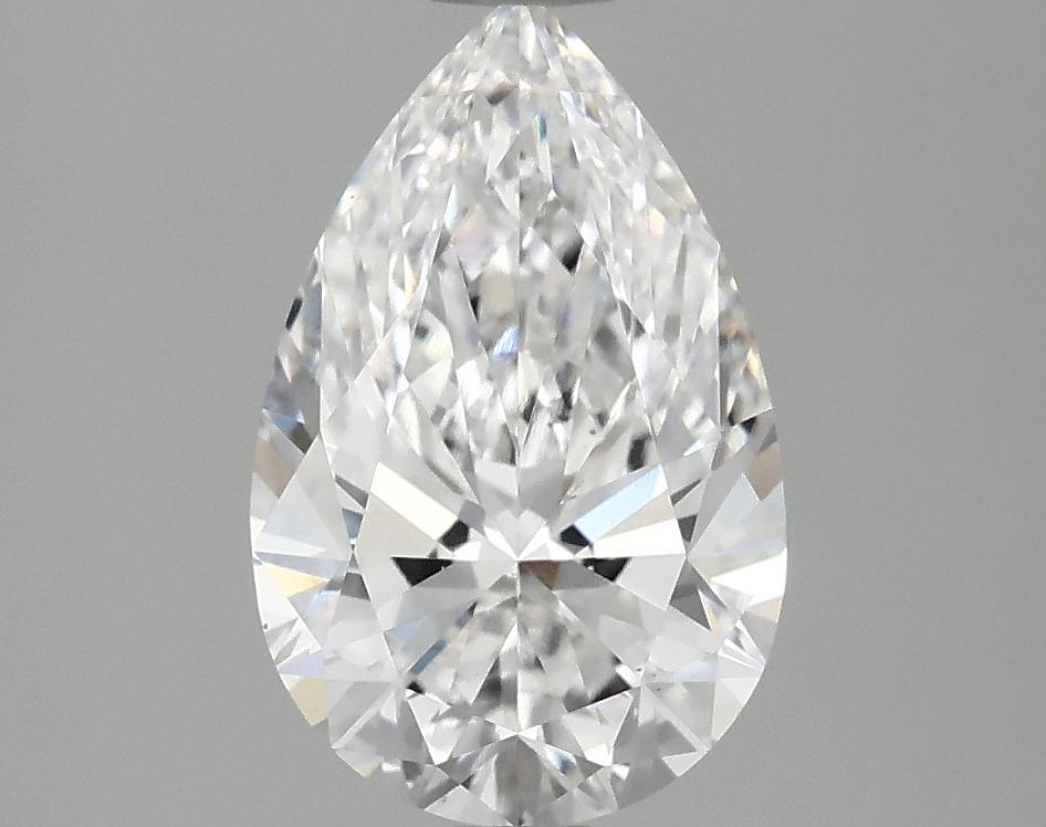 2.06 Carat Pear Shaped Ideal Cut VS1 IGI Certified Lab Grown Diamond