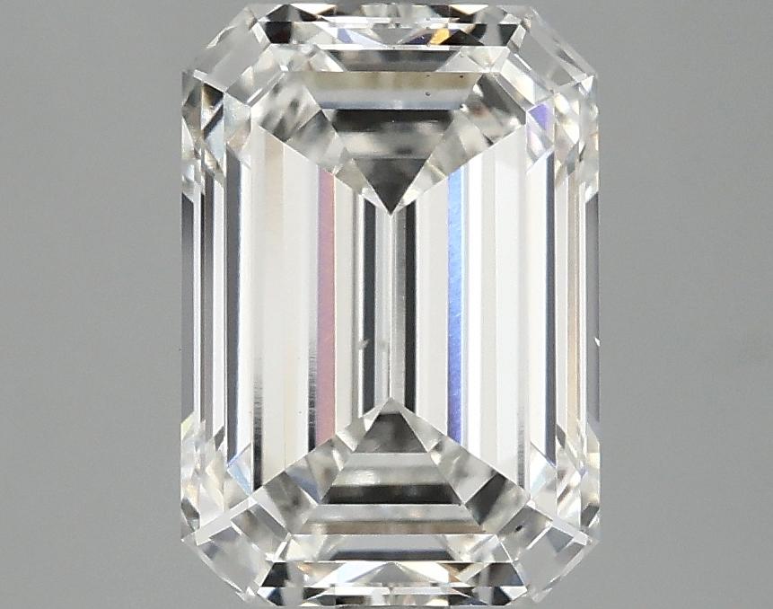 2.93 Carat Emerald Shaped Ideal Cut VS2 IGI Certified Lab Grown Diamond
