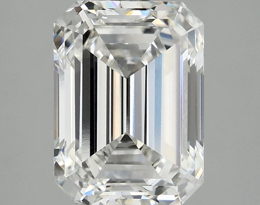 3.04 Carat Emerald Shaped Excellent Cut VVS2 IGI Certified Lab Grown Diamond