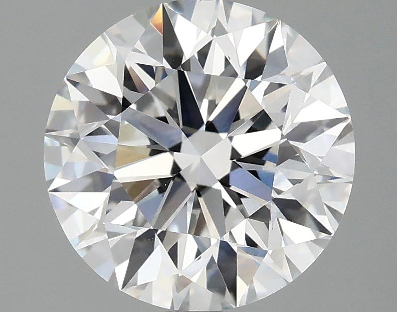3.02 Carat Round Shaped Excellent Cut VVS2 IGI Certified Lab Grown Diamond