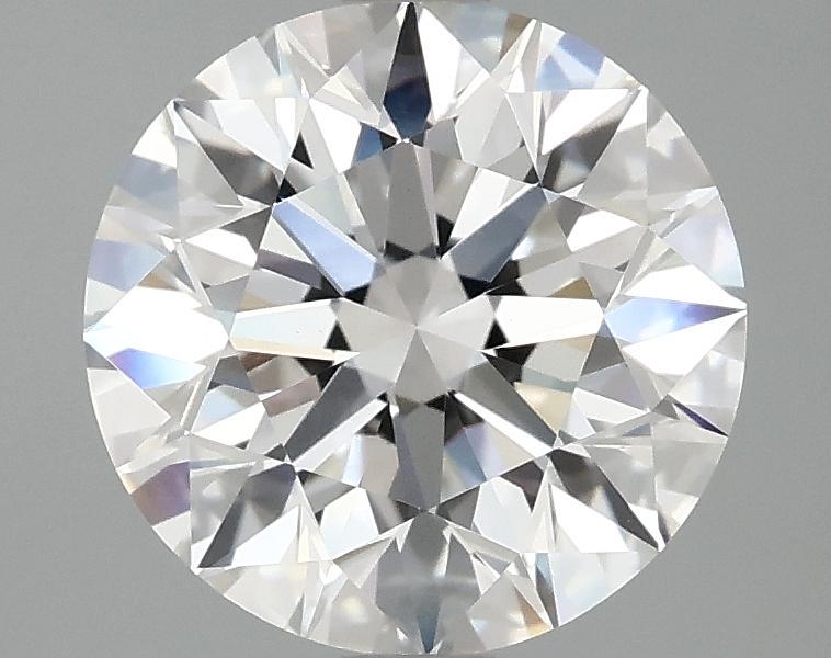 2.86 Carat Round Shaped Excellent Cut VVS2 IGI Certified Lab Grown Diamond