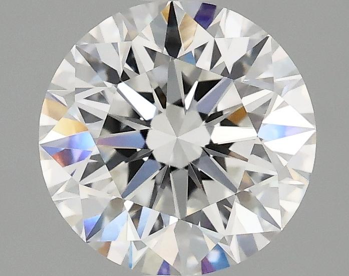 2.08 Carat Round Shaped Excellent Cut VVS2 IGI Certified Lab Grown Diamond