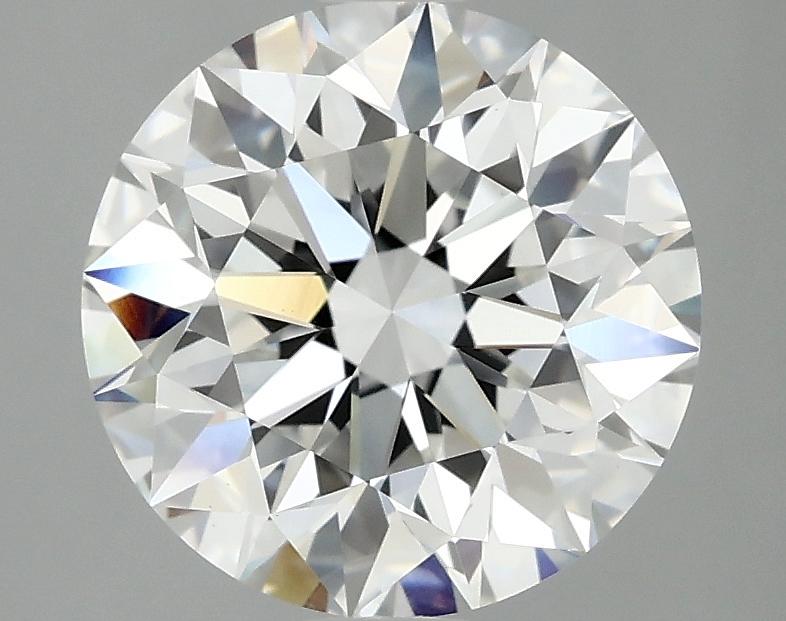 3.08 Carat Round Shaped Excellent Cut VVS2 IGI Certified Lab Grown Diamond