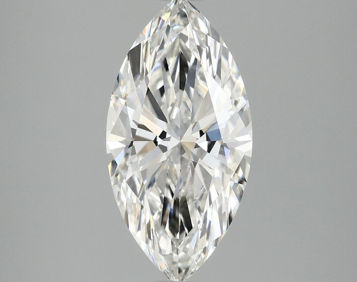 2.59 Carat Marquise Shaped Ideal Cut VVS2 IGI Certified Lab Grown Diamond