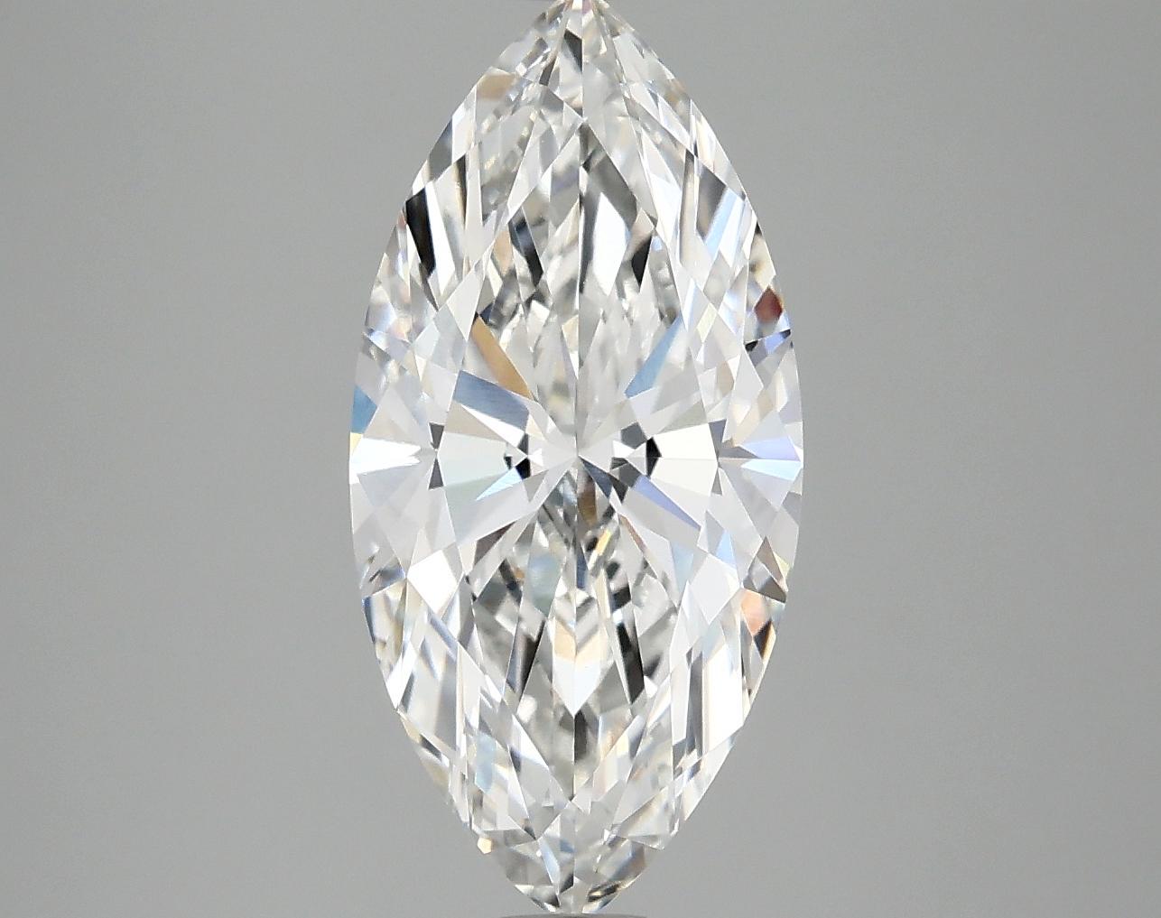 2.99 Carat Marquise Shaped Excellent Cut VVS2 IGI Certified Lab Grown Diamond