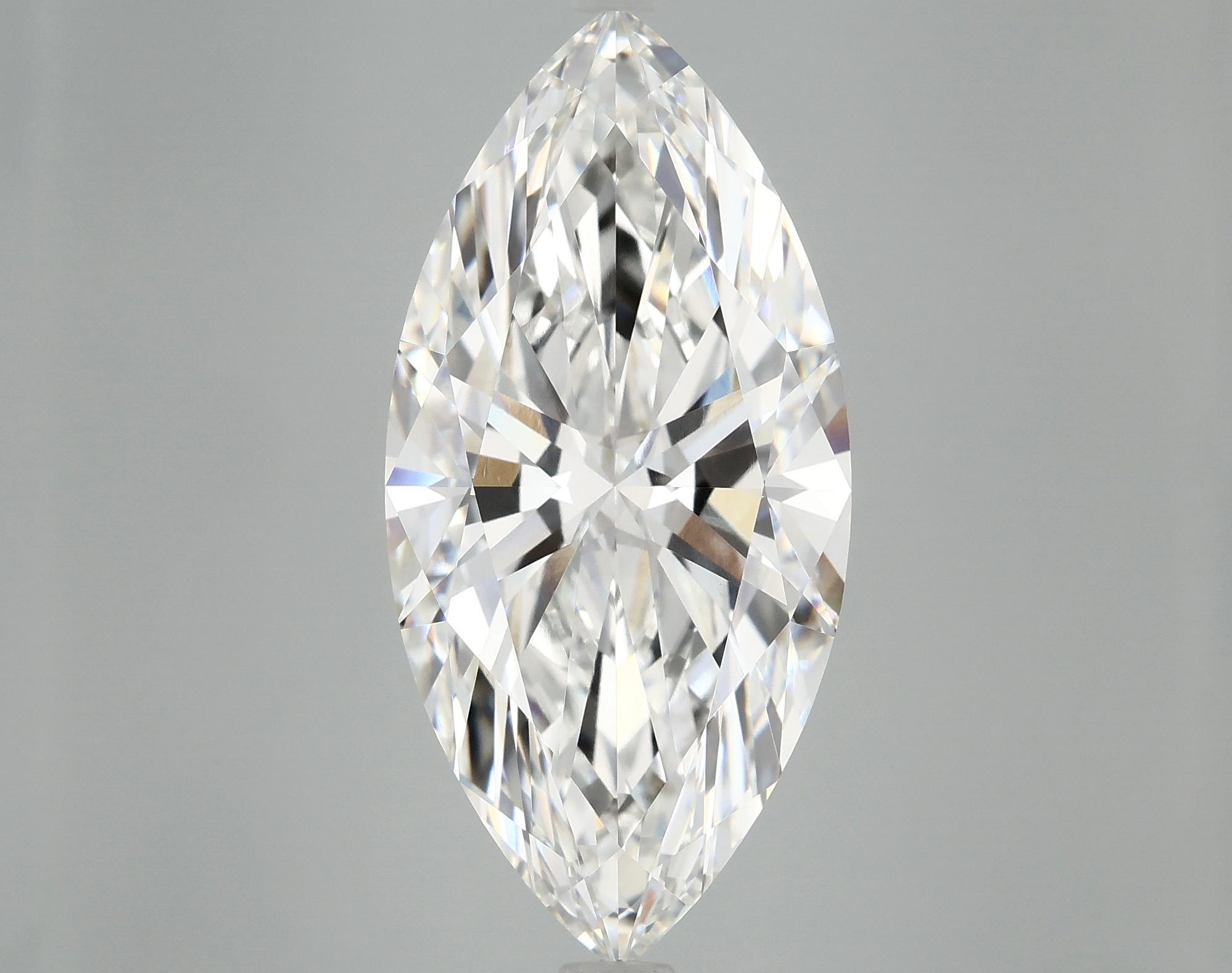 10.21 Carat Marquise Shaped Excellent Cut VVS2 IGI Certified Lab Grown Diamond