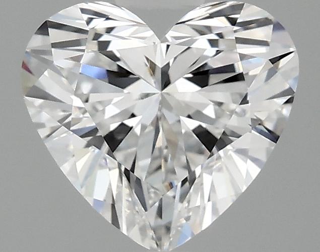 1.59 Carat Heart Shaped Ideal Cut VVS2 IGI Certified Lab Grown Diamond