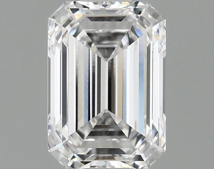 1.08 Carat Emerald Shaped Ideal Cut VS1 IGI Certified Lab Grown Diamond