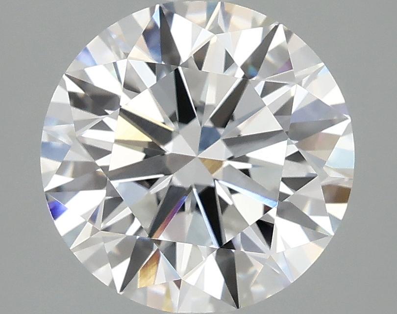 2.54 Carat Round Shaped Ideal Cut VVS2 IGI Certified Lab Grown Diamond