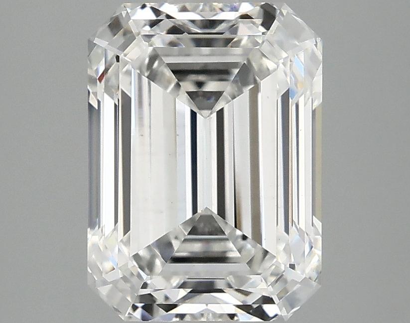 3.07 Carat Emerald Shaped Excellent Cut VS1 IGI Certified Lab Grown Diamond