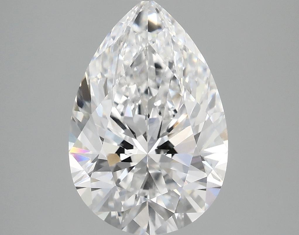 3.07 Carat Pear Shaped Excellent Cut VS1 IGI Certified Lab Grown Diamond