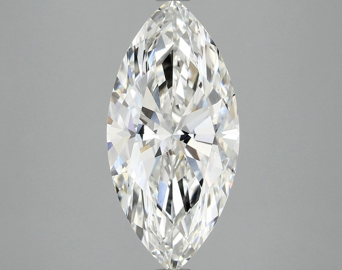 3.08 Carat Marquise Shaped Excellent Cut VS1 IGI Certified Lab Grown Diamond
