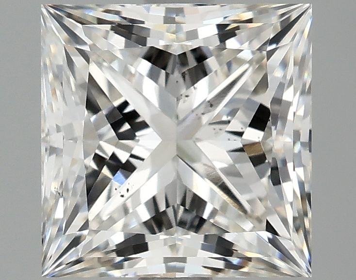 2.07 Carat Princess Shaped Ideal Cut SI1 IGI Certified Lab Grown Diamond