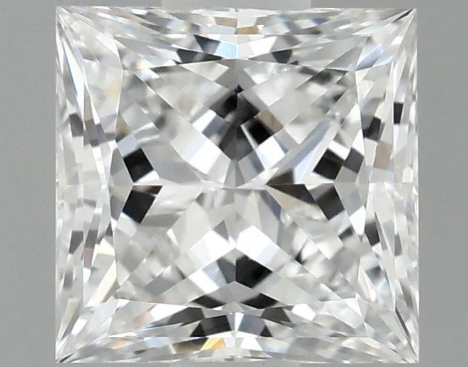 0.98 Carat Princess Shaped Ideal Cut VVS2 IGI Certified Lab Grown Diamond