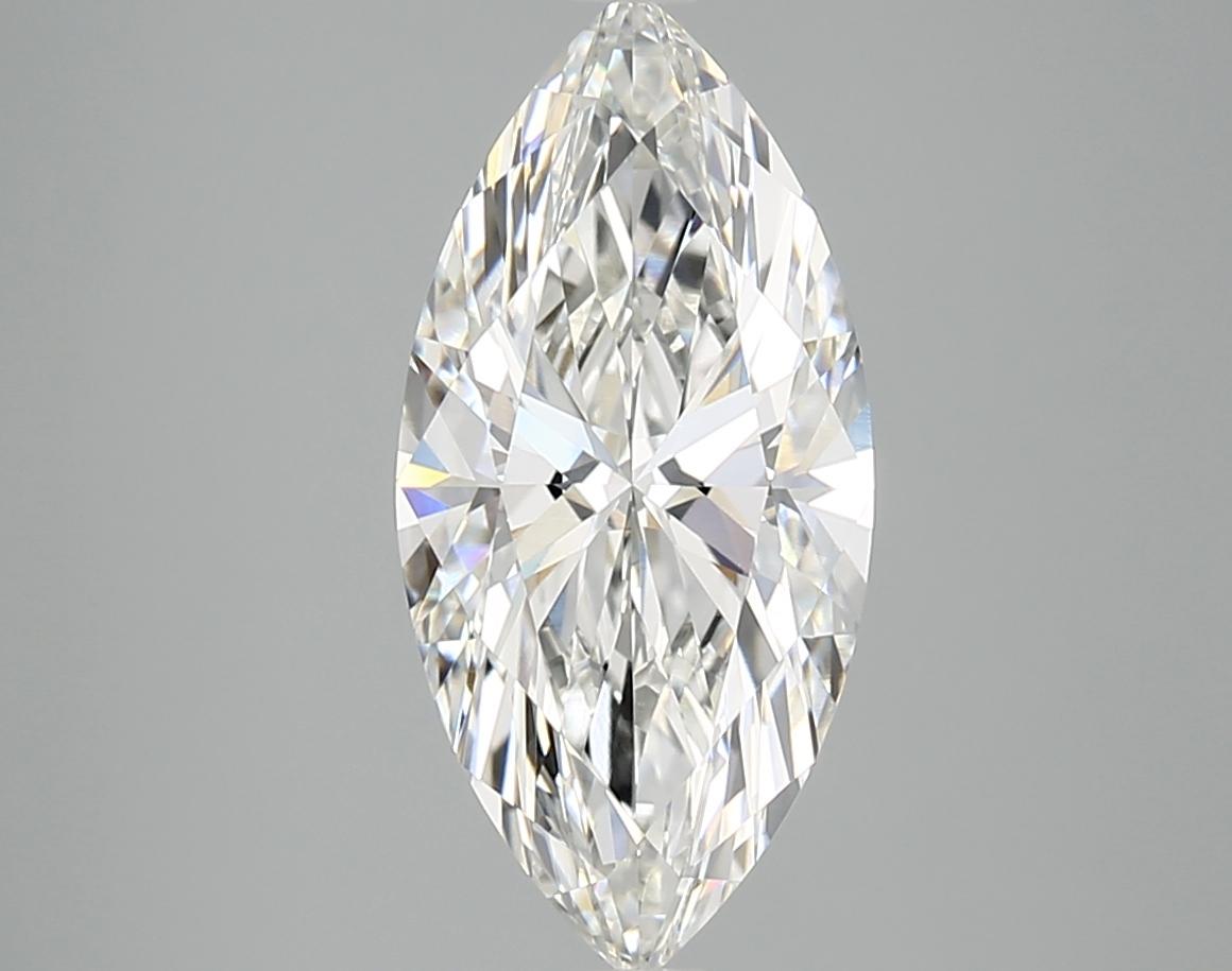 3.02 Carat Marquise Shaped Excellent Cut VVS2 IGI Certified Lab Grown Diamond