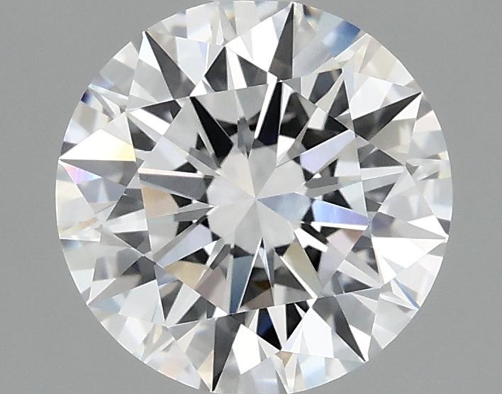 2.03 Carat Round Shaped Ideal Cut VVS2 IGI Certified Lab Grown Diamond