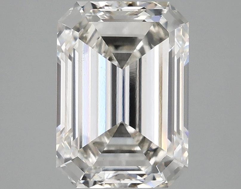 2.56 Carat Emerald Shaped Ideal Cut VS1 IGI Certified Lab Grown Diamond