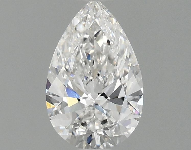 0.97 Carat Pear Shaped Ideal Cut VVS2 IGI Certified Lab Grown Diamond