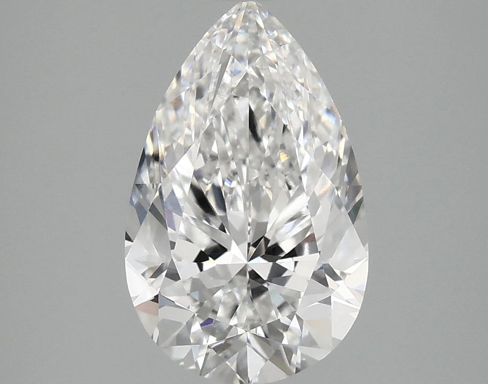 2.51 Carat Pear Shaped Ideal Cut VS1 IGI Certified Lab Grown Diamond