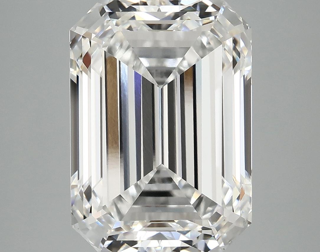 7.19 Carat Emerald Shaped Excellent Cut VVS2 IGI Certified Lab Grown Diamond