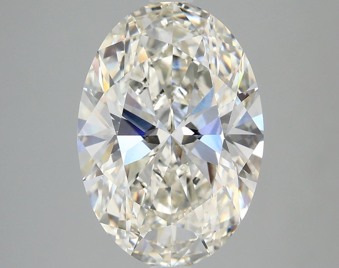 4.71 Carat Oval Shaped Ideal Cut VVS2 IGI Certified Lab Grown Diamond