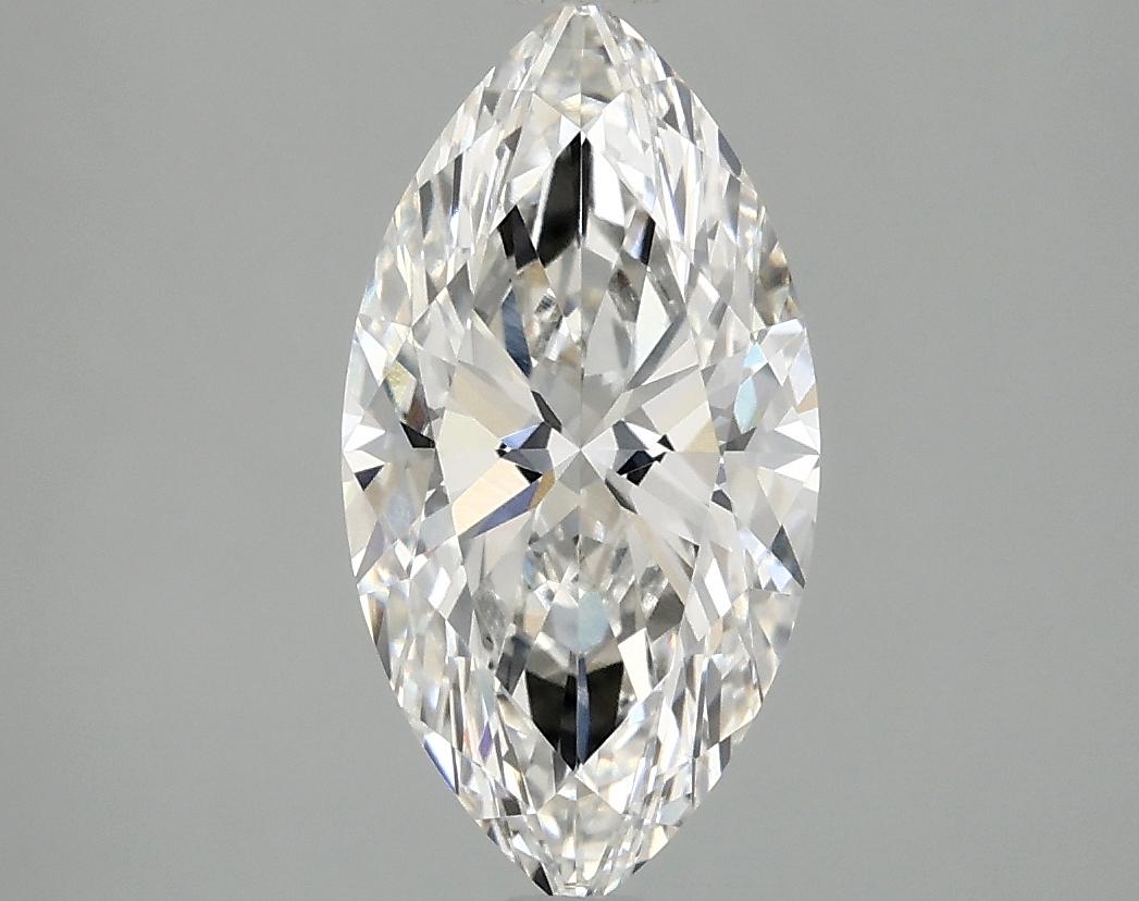 2.03 Carat Marquise Shaped Ideal Cut VVS2 IGI Certified Lab Grown Diamond