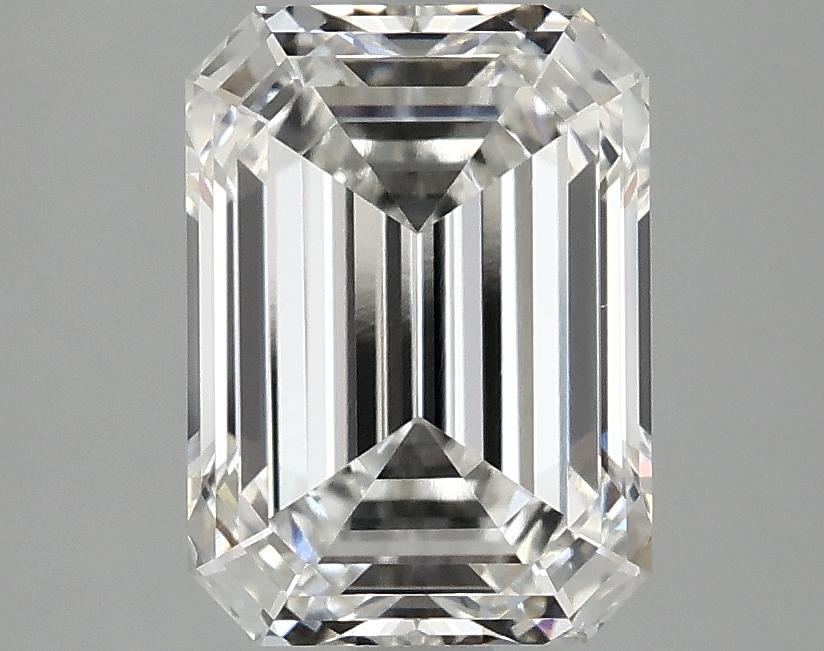 3.05 Carat Emerald Shaped Excellent Cut VVS2 IGI Certified Lab Grown Diamond