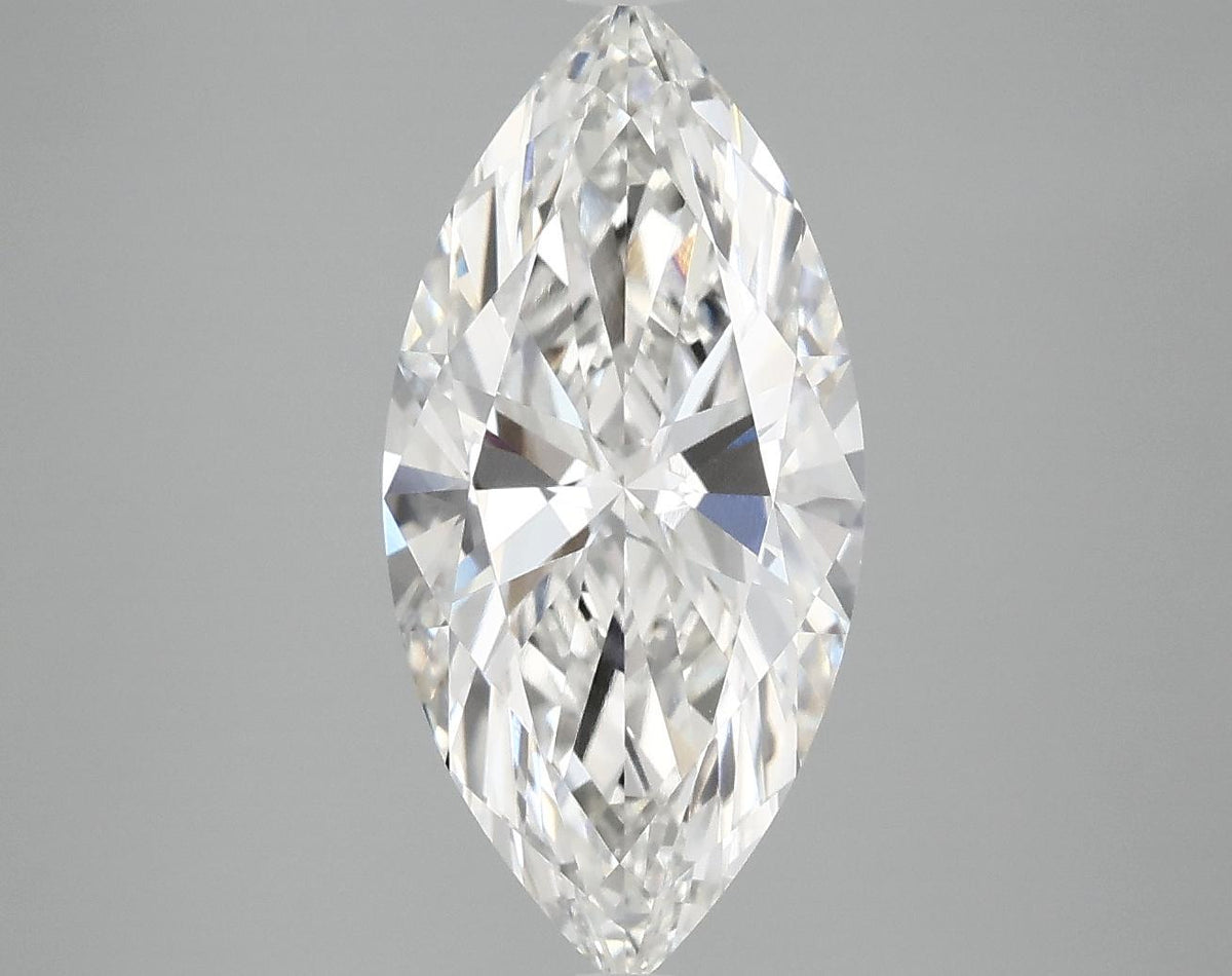 3.01 Carat Marquise Shaped Excellent Cut VVS2 IGI Certified Lab Grown Diamond