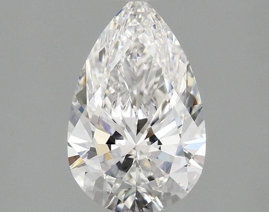 1.59 Carat Pear Shaped Ideal Cut VVS2 IGI Certified Lab Grown Diamond