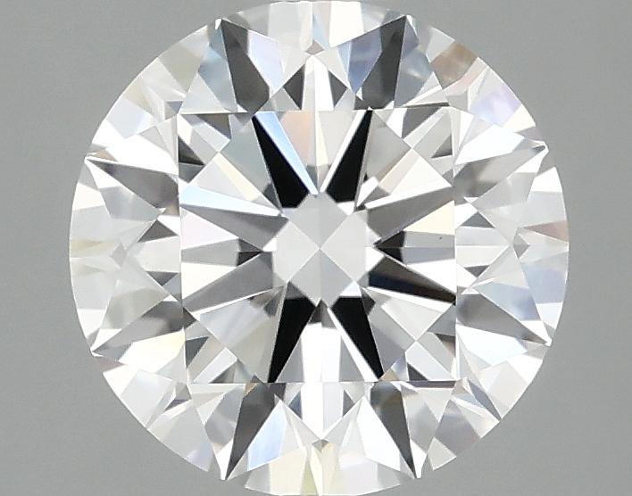 2.03 Carat Round Shaped Ideal Cut VVS2 IGI Certified Lab Grown Diamond