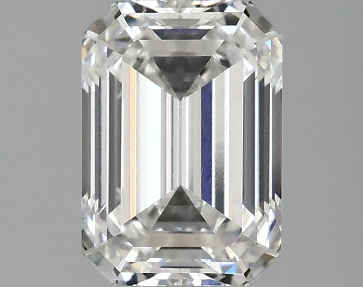 2.06 Carat Emerald Shaped Ideal Cut VVS2 IGI Certified Lab Grown Diamond