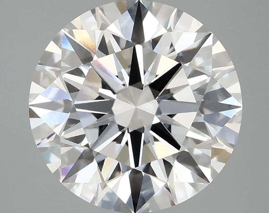 4.02 Carat Round Shaped Excellent Cut VVS2 IGI Certified Lab Grown Diamond