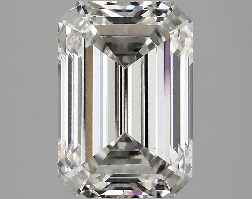 3.07 Carat Emerald Shaped Ideal Cut VS2 IGI Certified Lab Grown Diamond