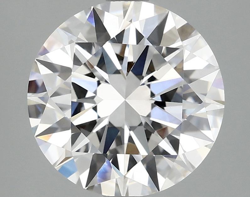 2.96 Carat Round Shaped Ideal Cut VVS2 IGI Certified Lab Grown Diamond