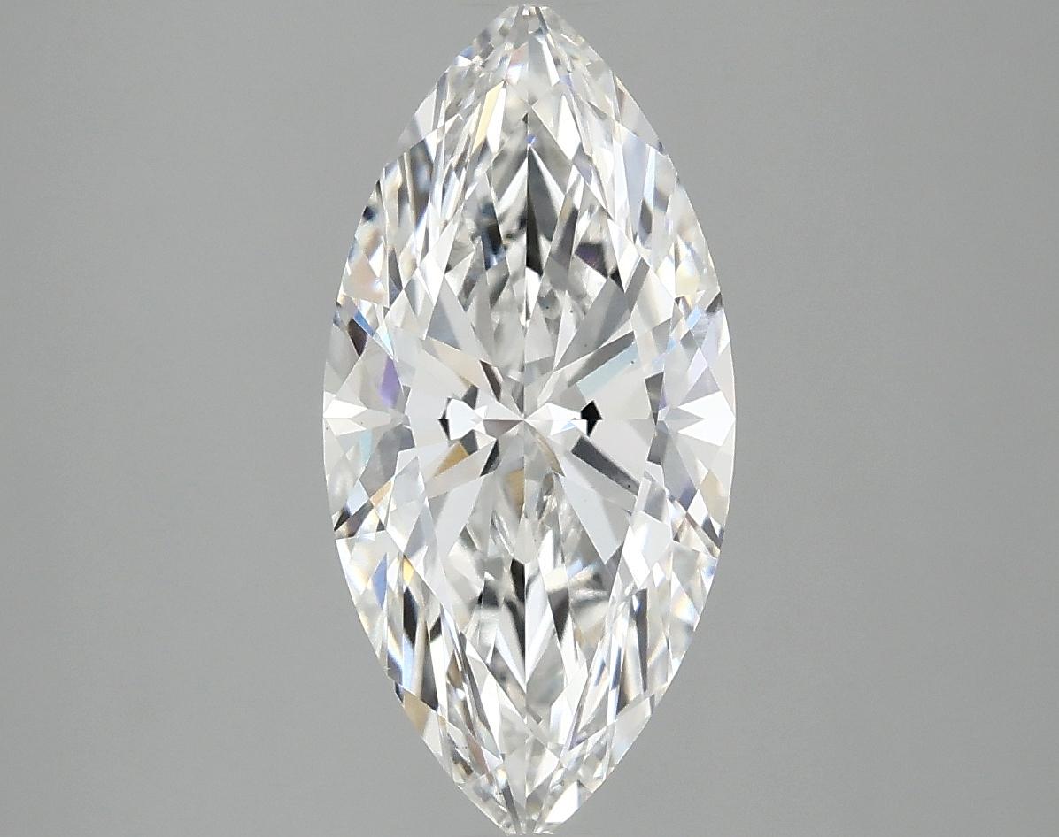 2.5 Carat Marquise Shaped Excellent Cut VS1 IGI Certified Lab Grown Diamond