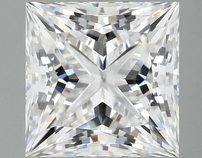 2.09 Carat Princess Shaped Ideal Cut VVS2 IGI Certified Lab Grown Diamond
