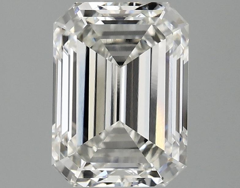 2.52 Carat Emerald Shaped Excellent Cut VVS2 IGI Certified Lab Grown Diamond
