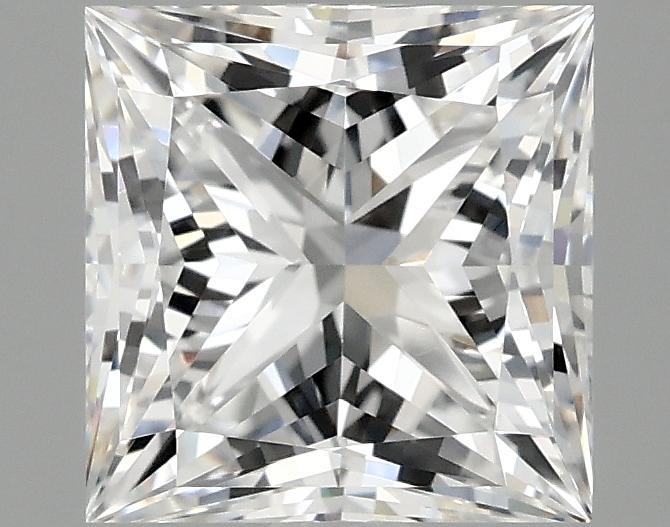 2.03 Carat Princess Shaped Ideal Cut VVS2 IGI Certified Lab Grown Diamond