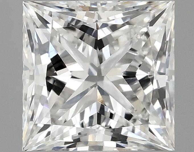 3.04 Carat Princess Shaped Ideal Cut VS1 IGI Certified Lab Grown Diamond