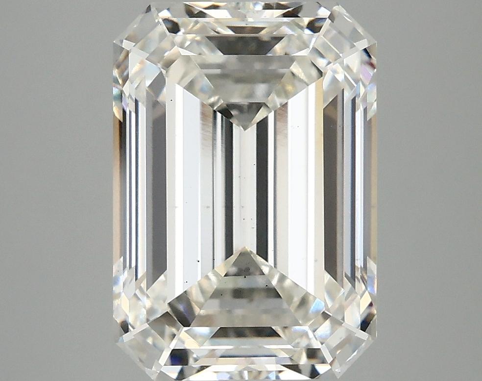 5.08 Carat Emerald Shaped Ideal Cut VS2 IGI Certified Lab Grown Diamond