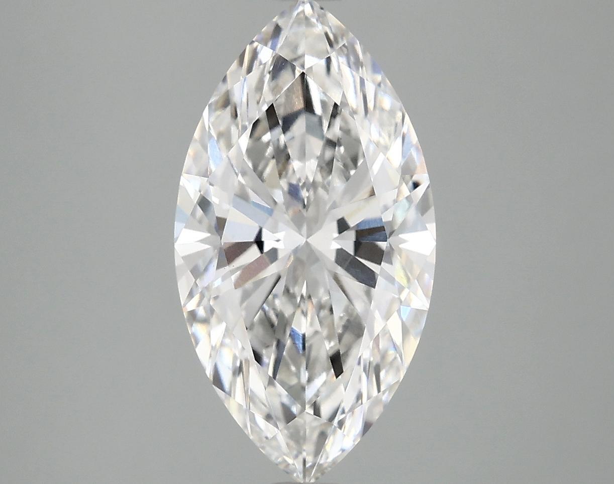 2.98 Carat Marquise Shaped Excellent Cut VS1 IGI Certified Lab Grown Diamond