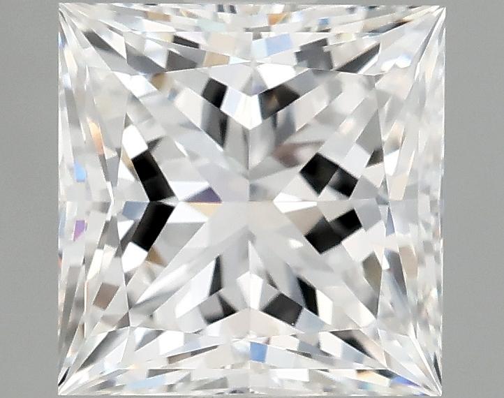 2.07 Carat Princess Shaped Ideal Cut VVS2 IGI Certified Lab Grown Diamond