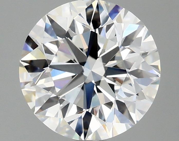2.05 Carat Round Shaped Excellent Cut VVS2 IGI Certified Lab Grown Diamond