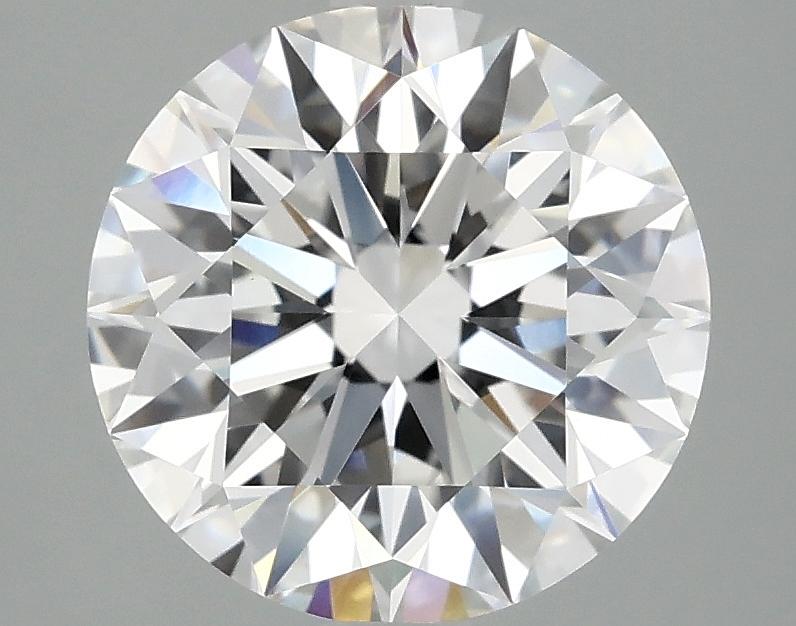 3.08 Carat Round Shaped Excellent Cut VVS2 IGI Certified Lab Grown Diamond