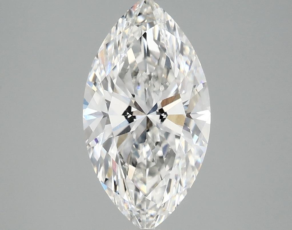 2.06 Carat Marquise Shaped Excellent Cut VVS2 IGI Certified Lab Grown Diamond