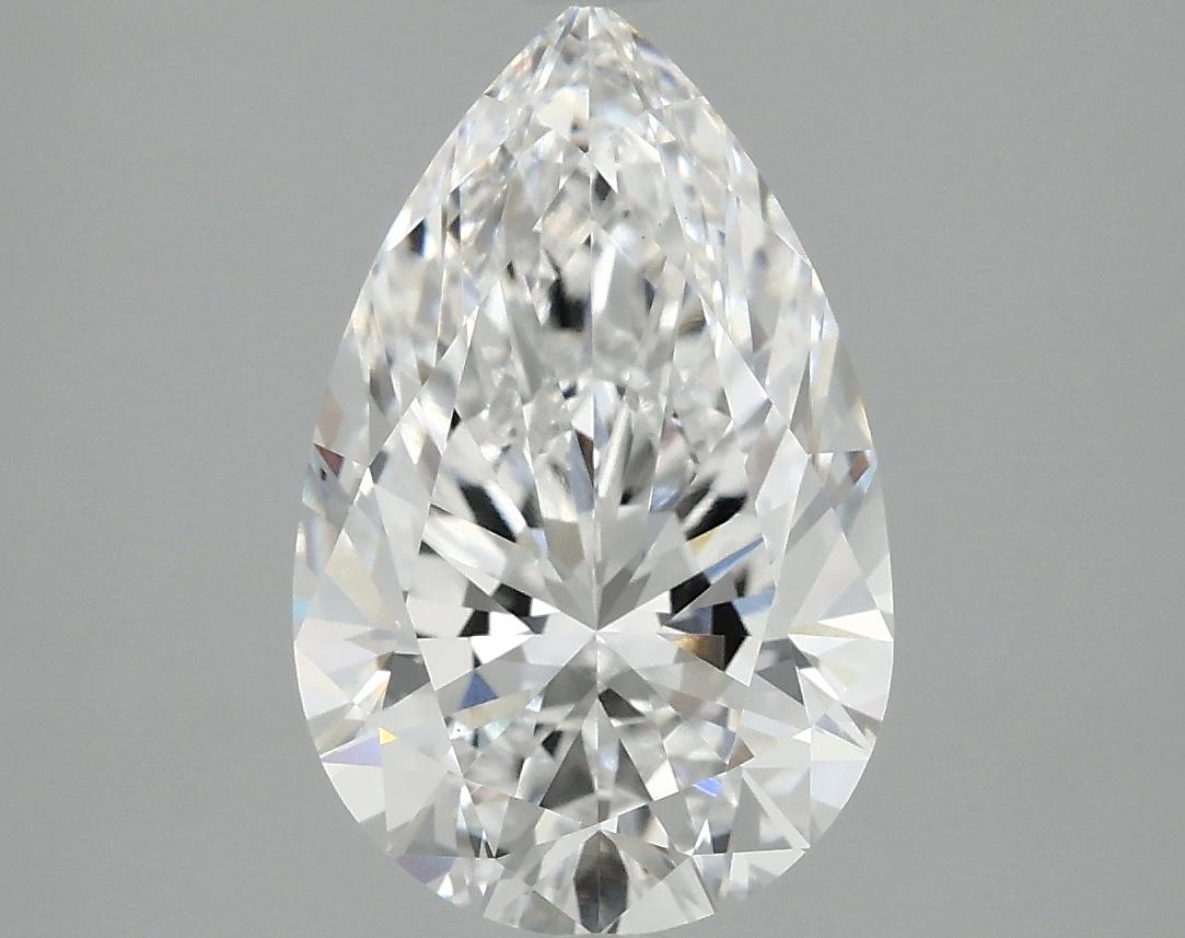 3.02 Carat Pear Shaped Ideal Cut VS1 IGI Certified Lab Grown Diamond