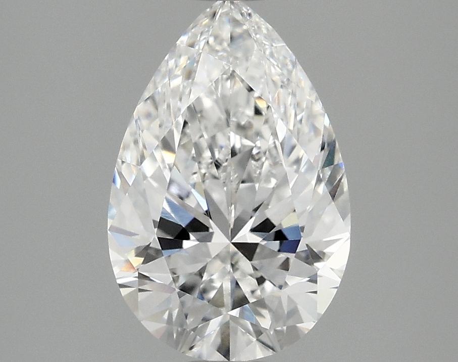 2.09 Carat Pear Shaped Excellent Cut VVS2 IGI Certified Lab Grown Diamond