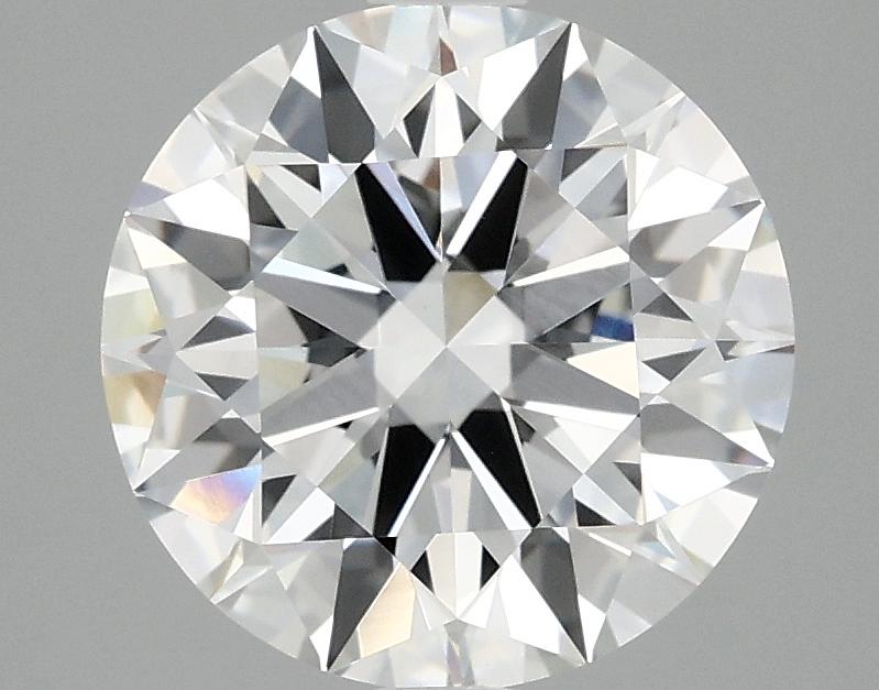3.08 Carat Round Shaped Ideal Cut VVS2 IGI Certified Lab Grown Diamond