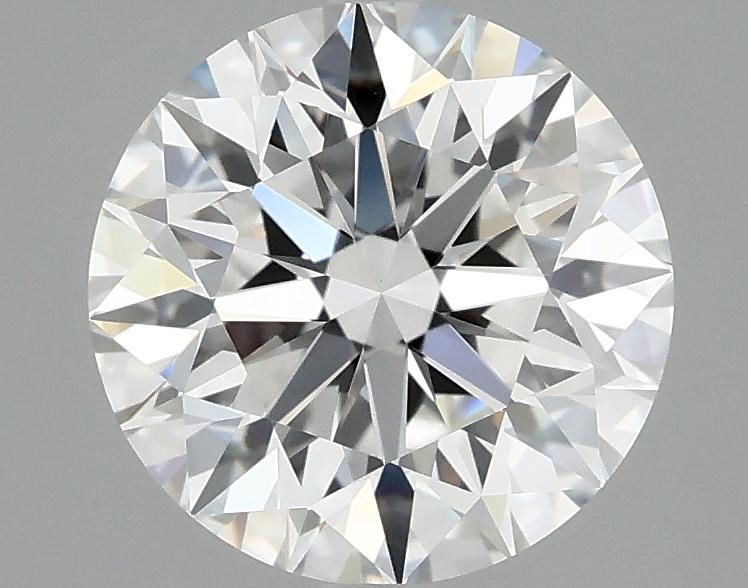 2.58 Carat Round Shaped Excellent Cut VVS2 IGI Certified Lab Grown Diamond