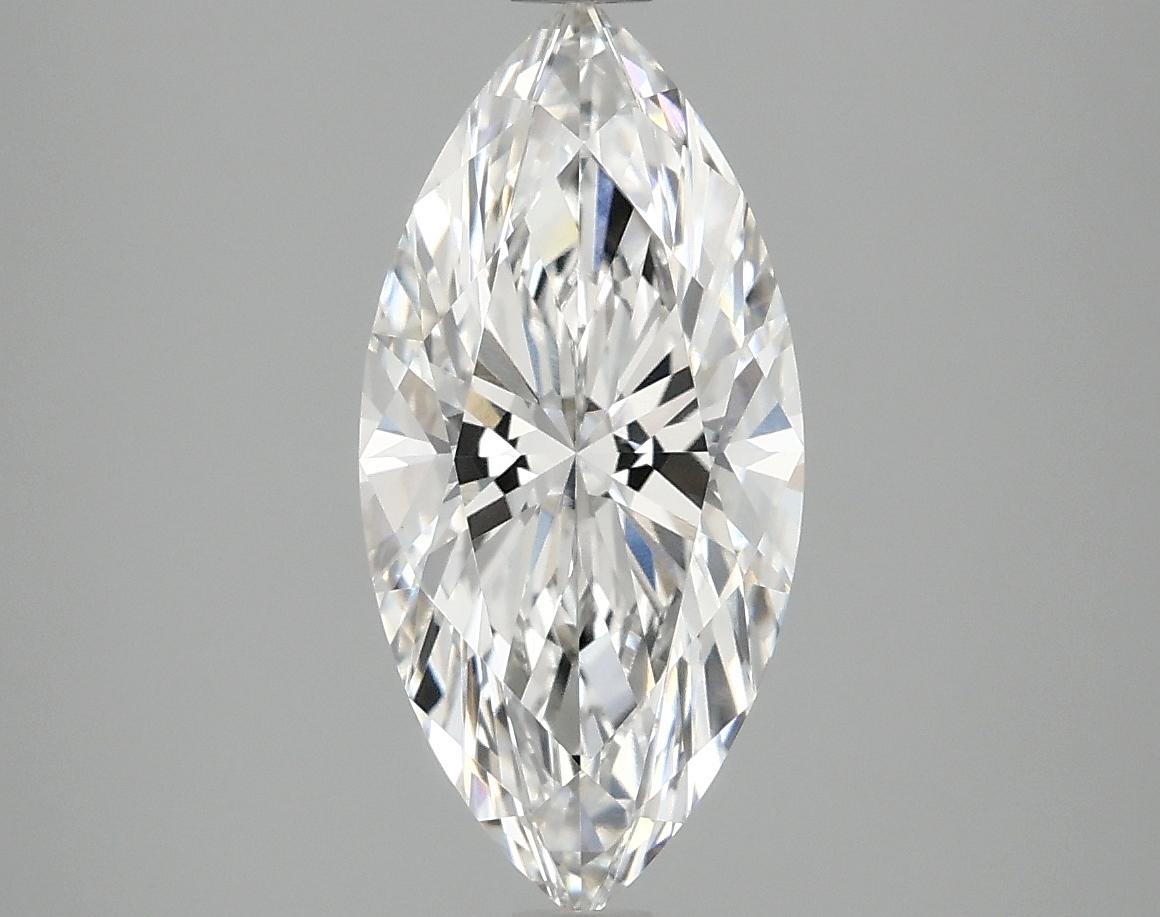 2.09 Carat Marquise Shaped Excellent Cut VVS2 IGI Certified Lab Grown Diamond